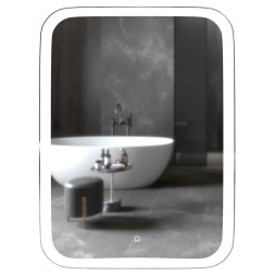 Зеркало MIXLINE &amp;quot;Стив&amp;quot; 685*915 (ШВ) сенсорный выключатель, светодиодная подсветка - ФР-00001480 