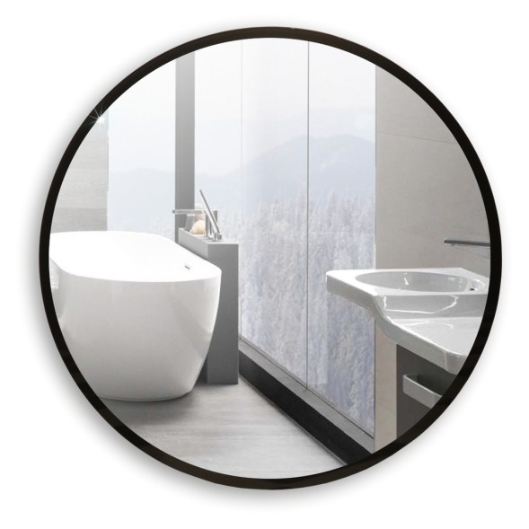 Зеркало MIXLINE &amp;quot;Ренуар&amp;quot; D770 без подсветки, черное обрамление - ФР-00002443 