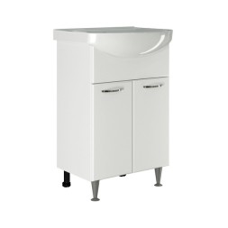 Тумба д/ванной &amp;quot;СТАНДАРТ-55&amp;quot; под рак.Уют-55 (ROSA) (ПВХ) (разбор) - 556874 