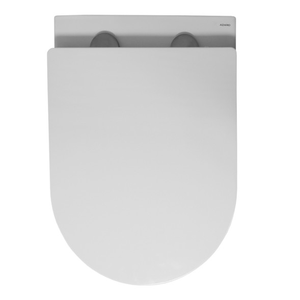 Унитаз подвесной Azario Blanco торнадо, с сиденьем микролифт, дюропласт 490*360*360 (AZ-9003WT)