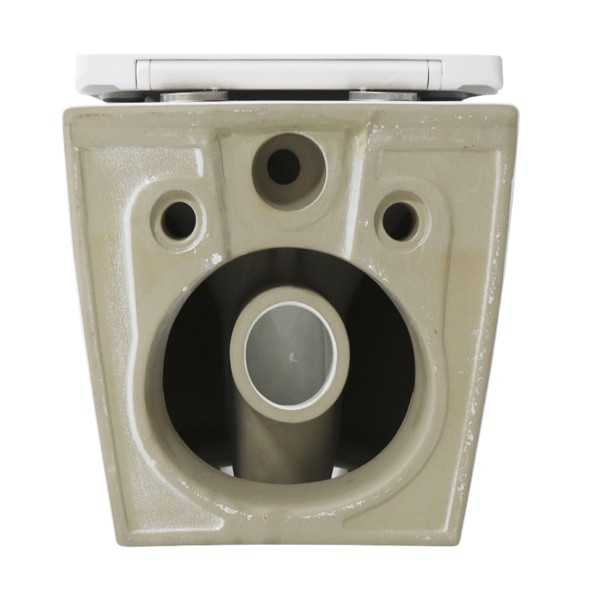 Унитаз подвесной Azario Blanco торнадо, с сиденьем микролифт, дюропласт 490*360*360 (AZ-9003WT)