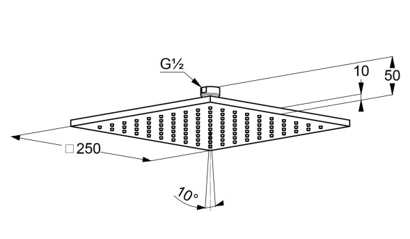 Душевая система Kludi Ameo 7 in 1 хром (416720575)