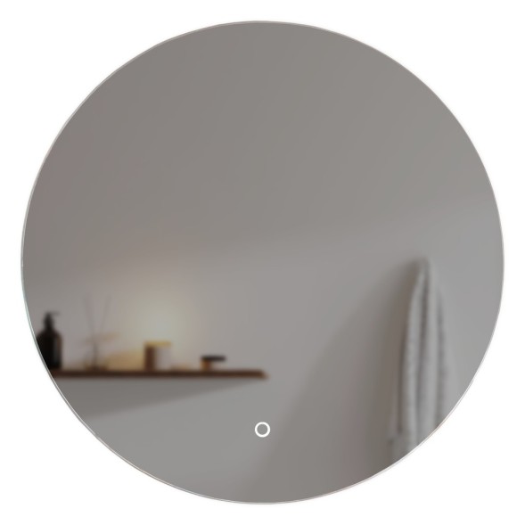 Зеркало MIXLINE &amp;quot;Саванна-Лайт&amp;quot; D500 сенсорный выкл., светодиодная открытая подсветка - LED-00002600 