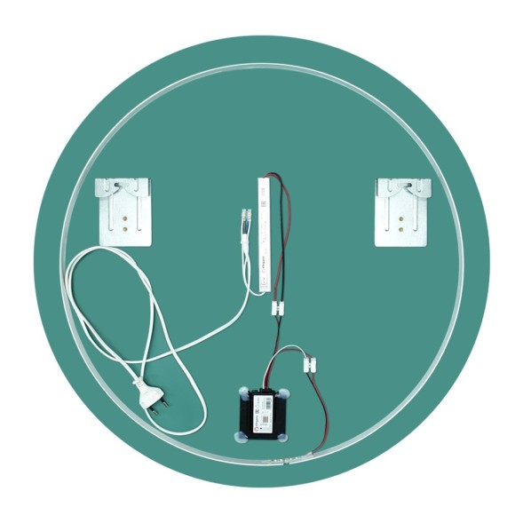 Зеркало MIXLINE &amp;quot;Саванна-Лайт&amp;quot; D500 сенсорный выкл., светодиодная открытая подсветка - LED-00002600 