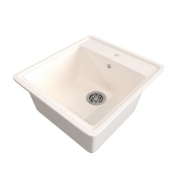 Мойка ML-GMS10 СТАНДАРТ прямоугольная, белый (331), 460*505*190мм - 00-00002361 