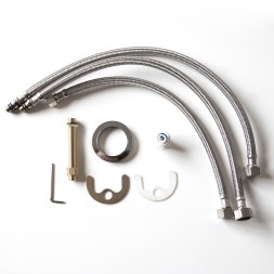 Смеситель для кухни 40к MIXLINE ML-GS05 (309) темно-серый с вых. для питьевого фильтра - 00-00000613 