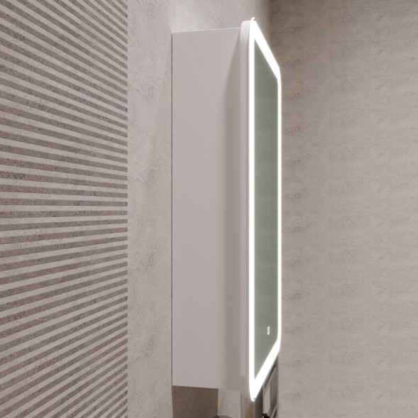 Зеркальный шкаф MIXLINE &amp;quot;Фиджи&amp;quot; 500*750 (ШВ) правый,сенсор.выкл, светодиодная подсветка - LED-00002362 