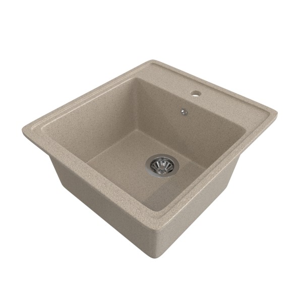 Мойка ML-GMS10 СТАНДАРТ прямоугольная, песочный (302), 460*505*190мм - 00-00002362 