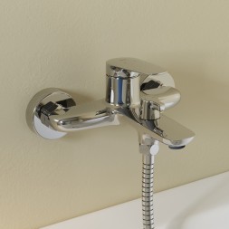 Смеситель для ванны 35к IDDIS ZDXSB02i02WA "Zodiac X" без душ аксессуаров ХРОМ - ZDXSB02i02WA