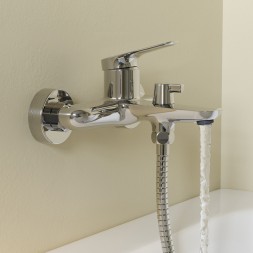 Смеситель для ванны 35к IDDIS ZDXSB02i02WA "Zodiac X" без душ аксессуаров ХРОМ - ZDXSB02i02WA