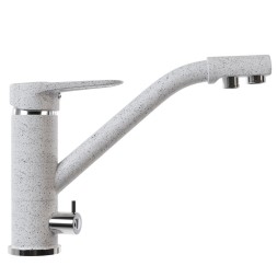 Смеситель для кухни 40к MIXLINE ML-GS05 (310) серый с вых. для питьевого фильтра - 00-00000614