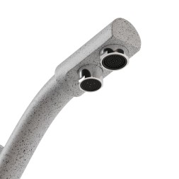 Смеситель для кухни 40к MIXLINE ML-GS05 (310) серый с вых. для питьевого фильтра - 00-00000614