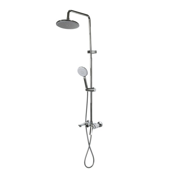 Душевая система 40к ML2410 излив лейка 5 позиций +лейка &amp;quot;Тропический душ&amp;quot; ХРОМ - ML2410 