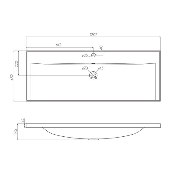 Раковина AQUATON Айрис 120, белая (1A729631AG010)