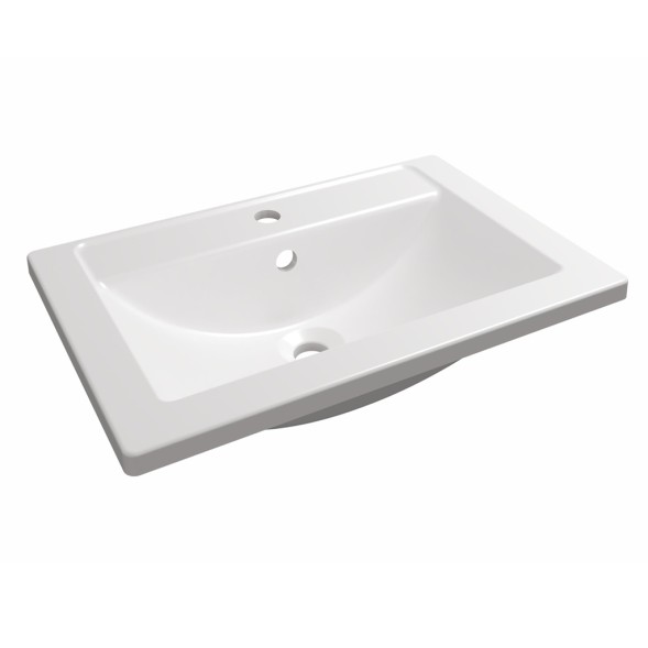 Раковина накладная &amp;quot;МАРГО-60&amp;quot; белая (MIXLINE) - 00-00010638 