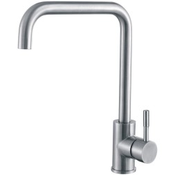 Смеситель для кухни 35к HB71304-4 HAIBA б/отв боковая п/гайку НЕРЖ - HB71304-4