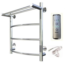 Полотенцесушитель электрический ЛЦ 60х50 5 перекл ДУГА ПОЛКА унив (скрыт подкл,таймер,282Вт) ТРУГОР - 00-00031625 