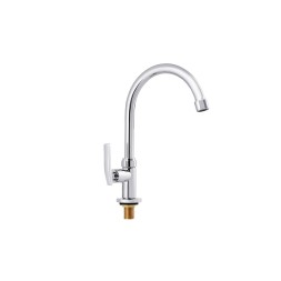 Смеситель для кухни 1/2 кер ПРОФСАН ПСМ-905-89 &amp;quot;ПЛЮС&amp;quot; тип Кр-ЦБА моно, п/гайку, без подводки ХРОМ - PSM-905-89 