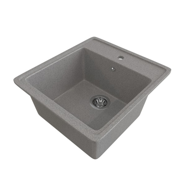 Мойка ML-GMS10 СТАНДАРТ прямоугольная, темно-серый (309), 460*505*190мм - 00-00002495 