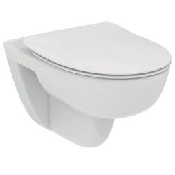 Унитаз подвесной Ideal Standard i.life A безободковый, технология RimLS+, глубокий смыв. (T471601)