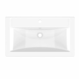 Раковина накладная "МАРГО-80" белая (MIXLINE) - 00-00010640