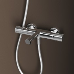 Смеситель для ванны термостат IDDIS DUNSB02i74WA "Duna" без душ. аксессуаров, ХРОМ - DUNSB02i74WA