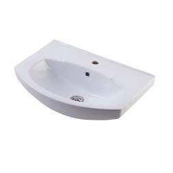 Раковина накладная "Элеганс-55" белая (Rosa) - 4620008195551