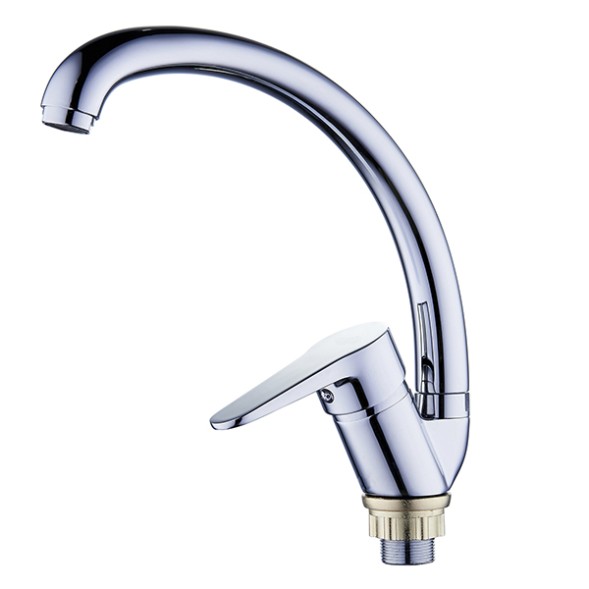 Смеситель для кухни 40к Glauf NUD4-A045 бок. ручка, п/гайку - NUD4-A045 