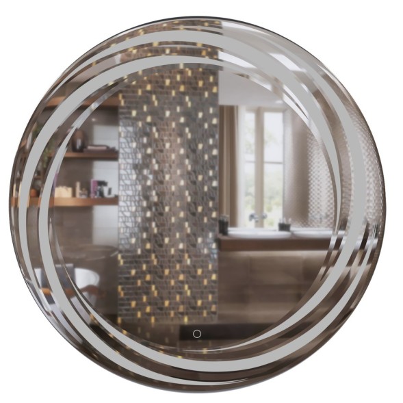 Зеркало MIXLINE &amp;quot;Беатрис&amp;quot; D800 сенсорный выключатель, светодиодная подсветка,с гравировкой - MLZ.Be.8.1.2 