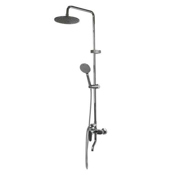 Душевая система 40к ML2416 излив лейка 3 позиции +лейка &amp;quot;Тропический душ&amp;quot; ХРОМ - ML2416 