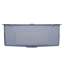 Мойка настол.монтаж 65х45 (3,0) вып 3 1/2  MIXLINE PRO 22см с сифоном (черный графит) - 547238