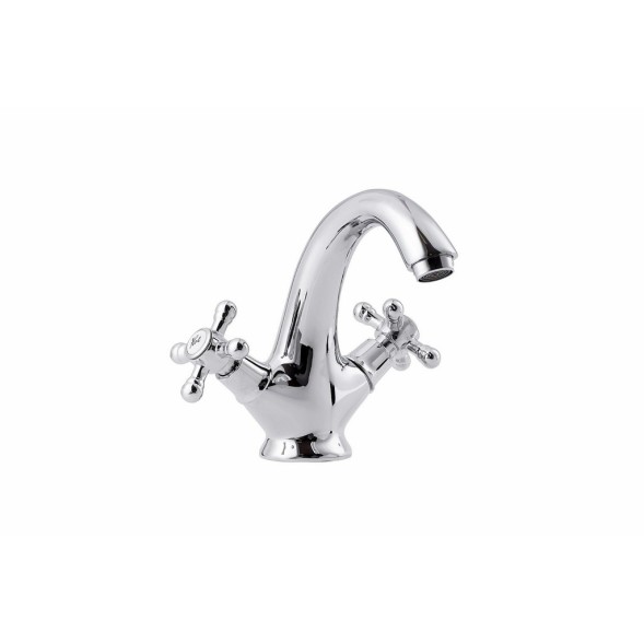 Смеситель для раковины 1/2 кер ПРОФСАН ПСМ-712-89 &amp;quot;СТАНДАПРТ А&amp;quot; литой, под &amp;quot;шпильку&amp;quot; б/подв,ХРОМ - PSM-712-89 