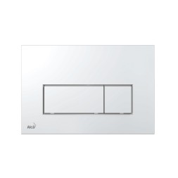 Set: Инсталляция Alcadrain с двойной кнопкой смыва хром глянец + звукоизоляционная плита