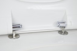 Унитаз подвесной Seramiksan Ocean plus 360х520х350 безободковый, с тонким сиденьем микролифт, белый (Ocean plus)