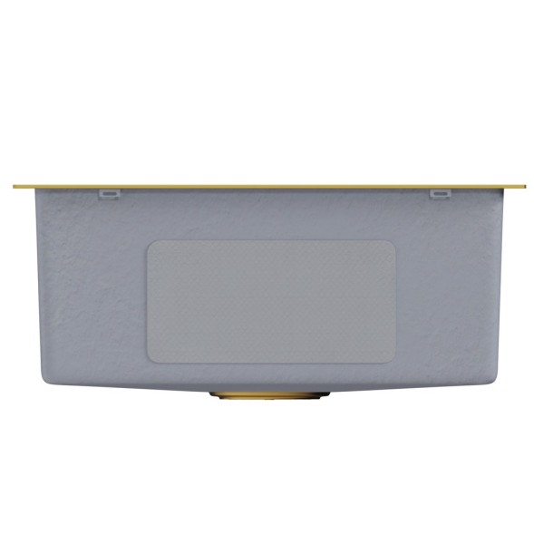 Мойка подст.монтаж 50х44 (3,0) вып 3 1/2  MIXLINE PRO 20см с сифоном (золото) - 548570 