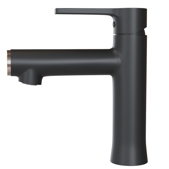 Смеситель для раковины 35k MIXLINE ML23-04 &amp;quot;Round Black&amp;quot; ЧЕРНЫЙ - ML23-04 