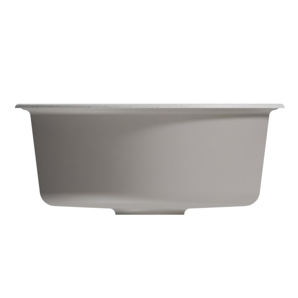 Мойкa ML-GM09 КОМФОРТ круглая, серая (310), 510 мм (глуб. чаши 190) - 00-00009280 