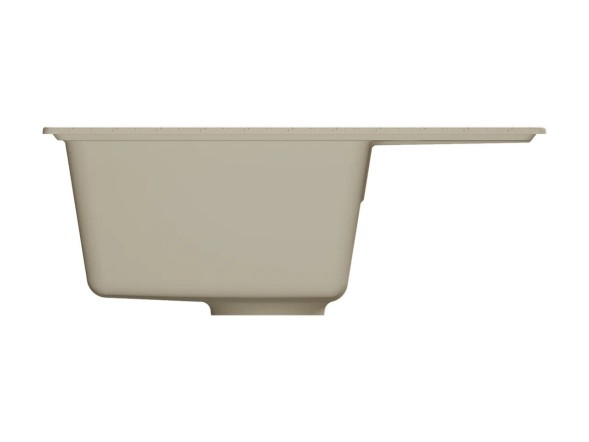 Мойкa ML-GMU05 УЛЬТРА с крылом, бежевый камень, 575*495 мм (глуб. чаши 190) - 00-001415 