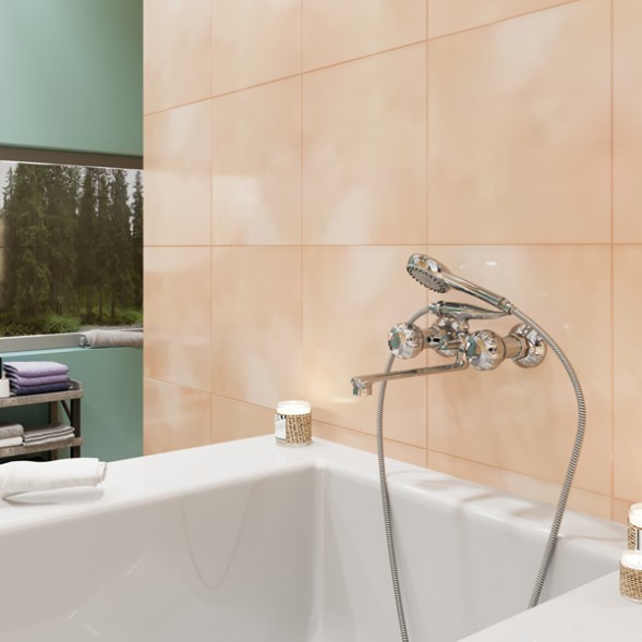 Смеситель для ванны 1/2 кер. MIXLINE ML02-01 - ML02-01 