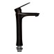 Смеситель для раковины 35к ПРОФСАН ПСМ-301-6 &amp;quot;STEEL BLACK&amp;quot; высокий, литой ЧЕРНЫЙ-БРОНЗА - PSM-301-6 