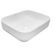 Раковина-чаша Creo Ceramique 500х400х140 накладная, прямоугольная, керамика, белый глянцевый (PU4200)