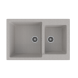 Мойка ML-GMS13 СТАНДАРТ двухчашевая, светло-серый (310), 767*502*190мм - 00-00003522 