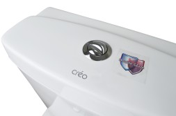 Унитаз-компакт Creo Ceramique TOURS 370х700х790 напольный, с тонкой крышкой и быстросъемным сиденьем микролифт (TO1003N+TO1002RS)