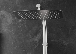 Душевая колонна Jacob Delafon Talan термостатический картридж, хром (E20642-CP)