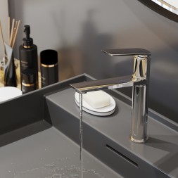 Смеситель для раковины 35k MIXLINE ML25-042 &amp;quot;Real&amp;quot; высокий излив - ML25-042 