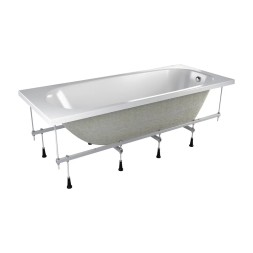 Ванна акриловая 1,5*0,7 "Storm" (каркас+экран) (Метакам_V.One) -