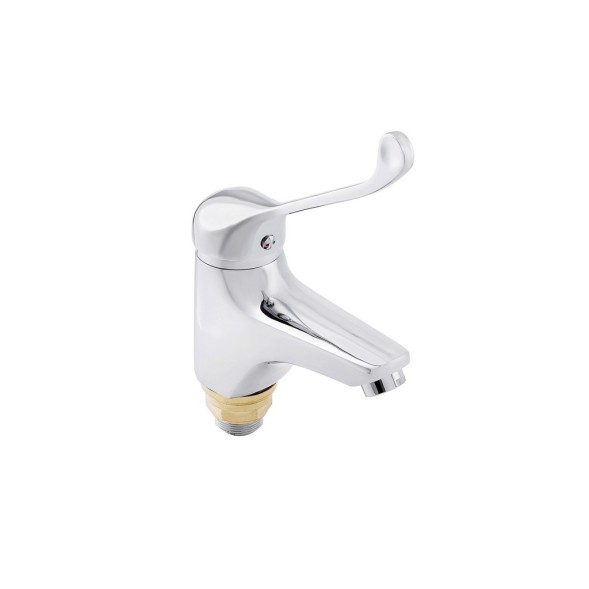 Смеситель для раковины 40к ПРОФСАН ПСМ-740-055 &amp;quot;МЕДИК&amp;quot; п/гайку, без подв. медиц. ХРОМ - PSM-740-055 