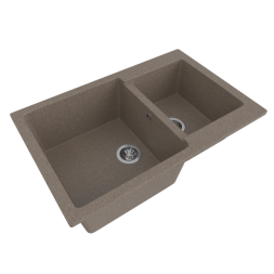 Мойка ML-GMS13 СТАНДАРТ двухчашевая, терракот (307), 767*502*190мм - 00-00003531 