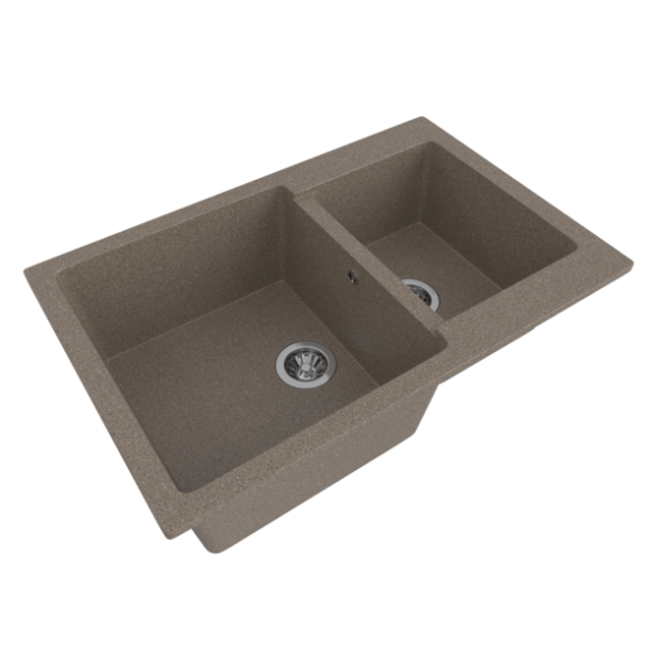 Мойка ML-GMS13 СТАНДАРТ двухчашевая, терракот (307), 767*502*190мм - 00-00003531 