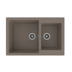 Мойка ML-GMS13 СТАНДАРТ двухчашевая, терракот (307), 767*502*190мм - 00-00003531 